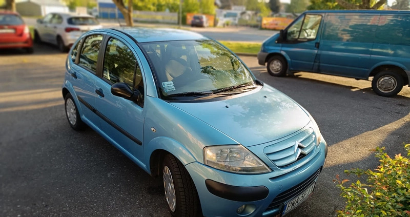 Citroen C3 cena 8499 przebieg: 167000, rok produkcji 2007 z Poznań małe 92